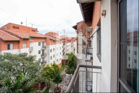 Varanda da Sala de apartamento à venda com 2 quartos, 56m² em Casa Grande, Diadema