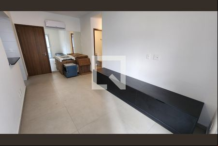Sala de apartamento para alugar com 1 quarto, 53m² em Boqueirão, Santos