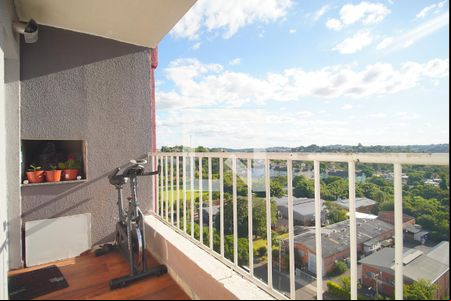Varanda da Sala de apartamento para alugar com 2 quartos, 59m² em Vila Nova, Novo Hamburgo