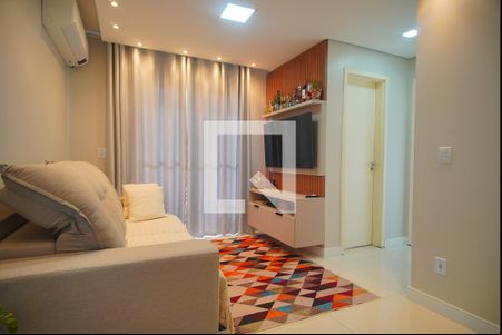 Sala de apartamento para alugar com 2 quartos, 59m² em Vila Nova, Novo Hamburgo