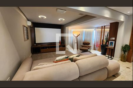 Sala de apartamento para alugar com 3 quartos, 223m² em Boqueirão, Santos