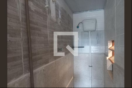 Banheiro de casa para alugar com 1 quarto, 32m² em Vila Margarida, São Vicente