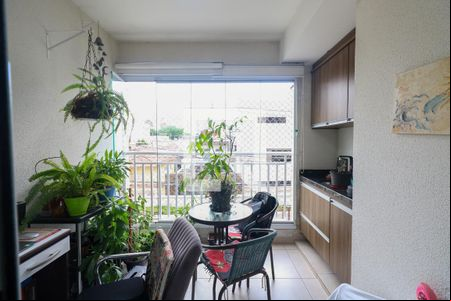 Varanda de apartamento à venda com 2 quartos, 67m² em Centro, São Caetano do Sul