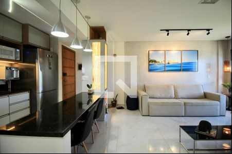 Sala de apartamento para alugar com 1 quarto, 70m² em Rio Vermelho, Salvador