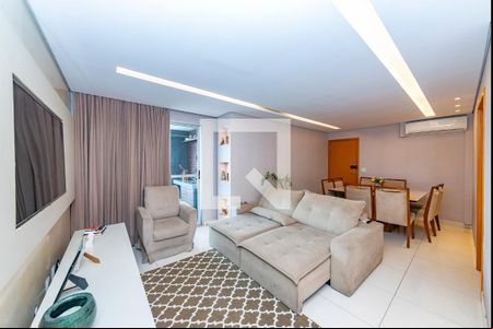 Sala de apartamento à venda com 3 quartos, 92m² em Engenho Nogueira, Belo Horizonte