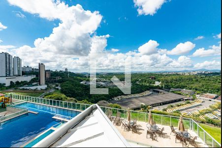 Varanda da Sala de apartamento à venda com 3 quartos, 92m² em Engenho Nogueira, Belo Horizonte