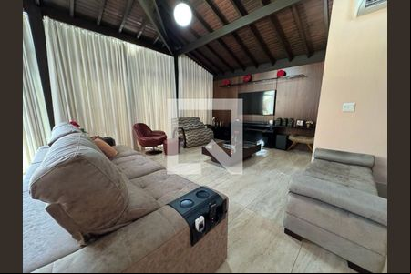 Sala de casa à venda com 4 quartos, 1000m² em Garças, Belo Horizonte