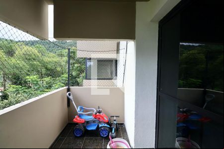 Varanda da Sala de casa para alugar com 2 quartos, 144m² em Balneario Cidade Atlantica, Guarujá