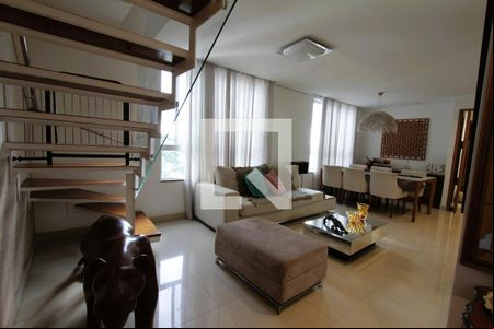 Sala de apartamento à venda com 4 quartos, 229m² em Salgado Filho, Belo Horizonte
