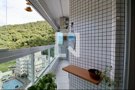 Varanda de apartamento para alugar com 3 quartos, 100m² em Jardim Tejereba, Guarujá