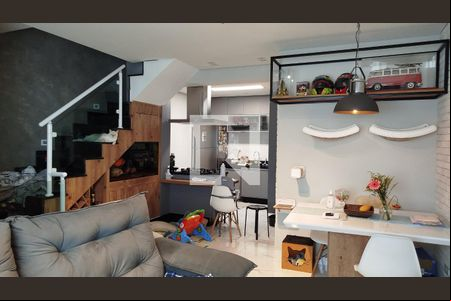 Sala de casa de condomínio à venda com 3 quartos, 150m² em Vila Matilde, São Paulo