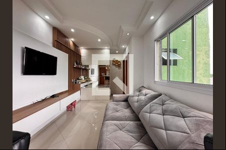 Sala de apartamento à venda com 2 quartos, 100m² em Vila Progresso, Santo André