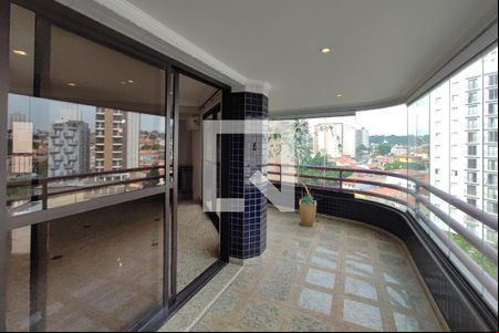 Varanda da Sala de apartamento para alugar com 5 quartos, 220m² em Jardim Proença, Campinas