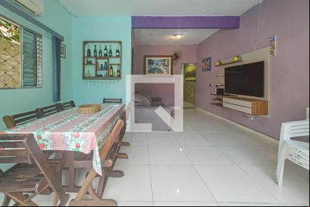 Sala de casa para alugar com 1 quarto, 190m² em Jardim Monteiro da Cruz (vicente de Carvalho), Guarujá