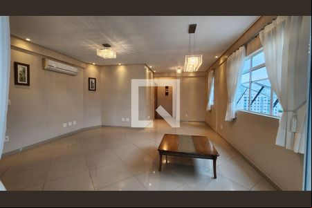 Sala de apartamento para alugar com 3 quartos, 123m² em Pompéia, Santos