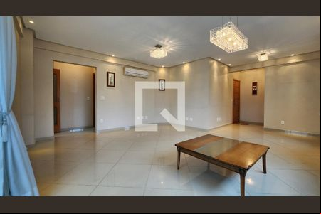Sala de apartamento para alugar com 3 quartos, 123m² em Pompéia, Santos
