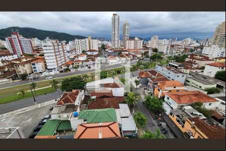 Vista da Sala de apartamento para alugar com 3 quartos, 123m² em Pompéia, Santos