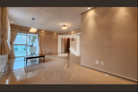 Sala de apartamento para alugar com 3 quartos, 123m² em Pompéia, Santos