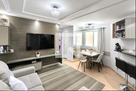 Sala de apartamento à venda com 2 quartos, 48m² em Jardim do Lago, Jundiaí