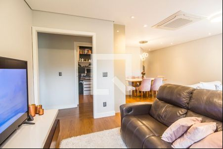 Sala de TV de apartamento à venda com 2 quartos, 101m² em Residencial Zero (tambore), Santana de Parnaíba