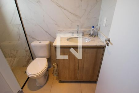 Banheiro da Suíte 1 de apartamento para alugar com 3 quartos, 125m² em Além Ponte, Sorocaba