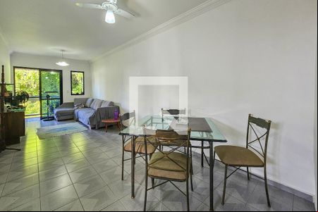 Sala de apartamento para alugar com 2 quartos, 118m² em Jardim Tejereba, Guarujá