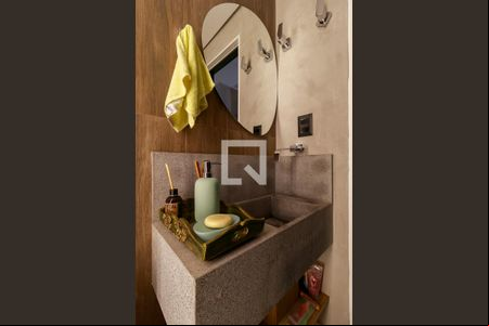 Lavabo de casa de condomínio à venda com 2 quartos, 108m² em Brooklin, São Paulo