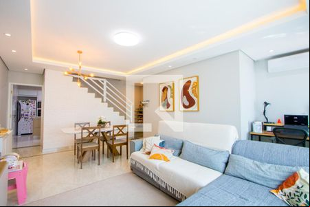 Sala de casa à venda com 3 quartos, 243m² em Vila Pires, Santo André