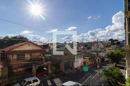 Varanda da sala - Vista de apartamento à venda com 3 quartos, 74m² em Ressaca, Contagem