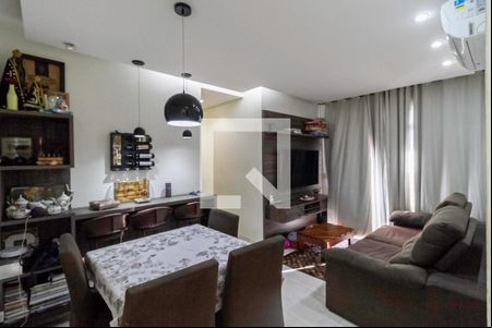 Sala de apartamento à venda com 3 quartos, 74m² em Ressaca, Contagem