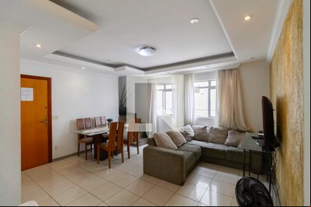 Sala  de apartamento à venda com 4 quartos, 260m² em Paquetá, Belo Horizonte