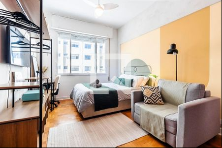 Sala de apartamento para alugar com 1 quarto, 30m² em Centro Histórico de São Paulo, São Paulo