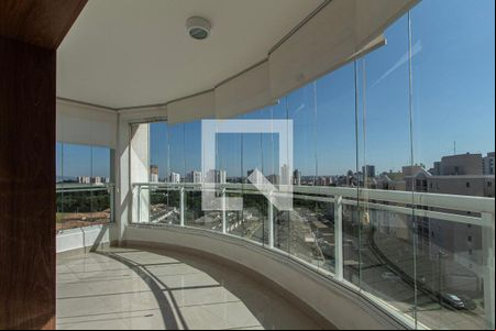 Varanda Sala  de apartamento para alugar com 3 quartos, 197m² em Parque Campolim, Sorocaba