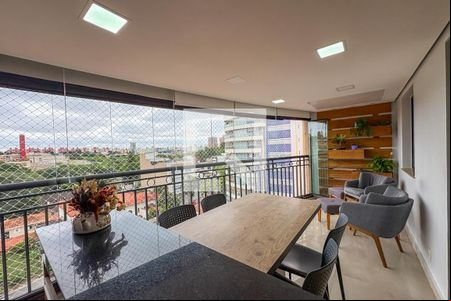 Varanda Gourmet de apartamento à venda com 3 quartos, 138m² em Anchieta, São Bernardo do Campo