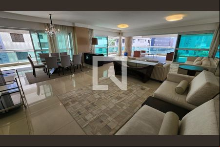 Sala de apartamento para alugar com 4 quartos, 360m² em José Menino, Santos