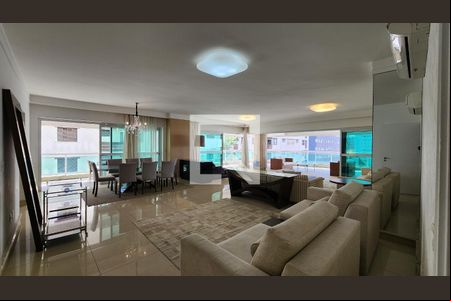 Sala de apartamento para alugar com 4 quartos, 360m² em José Menino, Santos