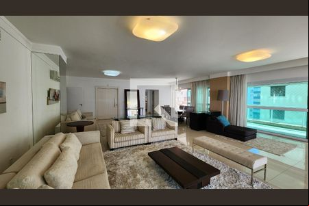 Sala de apartamento para alugar com 4 quartos, 360m² em José Menino, Santos