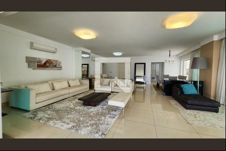 Sala de apartamento para alugar com 4 quartos, 360m² em José Menino, Santos