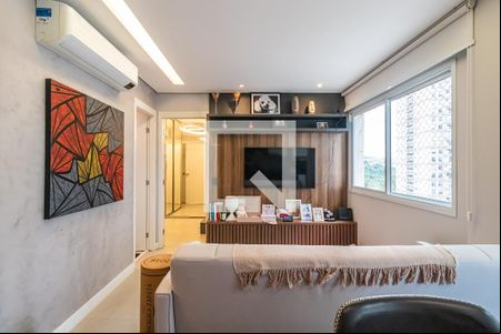 Sala de apartamento à venda com 1 quarto, 49m² em Alphaville Empresarial, Barueri