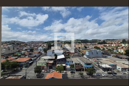 Sala Vista de apartamento para alugar com 3 quartos, 69m² em Jardim Santo André, Santo André