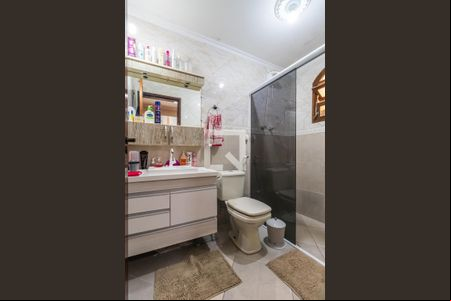 Banheiro da Suíte  de casa à venda com 3 quartos, 220m² em Vila Morellato, Barueri