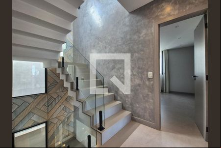 Hall de casa de condomínio à venda com 4 quartos, 420m² em Vargem Pequena, Rio de Janeiro