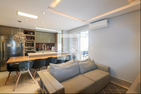Sala de apartamento à venda com 2 quartos, 72m² em Santa Paula, São Caetano do Sul