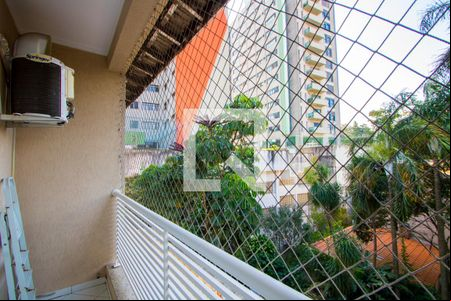Varanda do quarto 1 de casa de condomínio à venda com 3 quartos, 255m² em Vila Valparaíso, Santo André