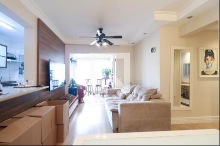 Sala de apartamento à venda com 2 quartos, 78m² em Santa Paula, São Caetano do Sul