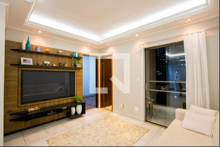 Sala de apartamento à venda com 2 quartos, 100m² em Jardim Stella, Santo André