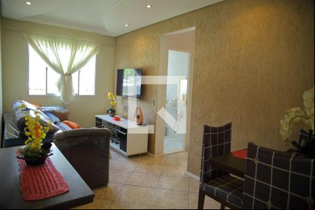 Sala de apartamento à venda com 2 quartos, 54m² em Paulicéia, São Bernardo do Campo