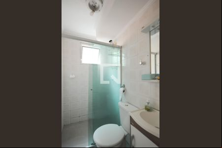 Banheiro Social de apartamento para alugar com 2 quartos, 45m² em Baeta Neves, São Bernardo do Campo