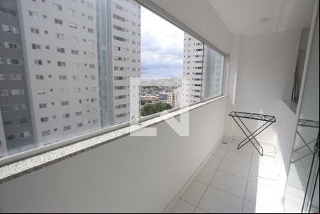 Varanda da Sala de apartamento à venda com 3 quartos, 75m² em Betânia, Belo Horizonte