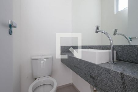 Lavabo Sala de apartamento à venda com 2 quartos, 90m² em Alto Caiçaras, Belo Horizonte